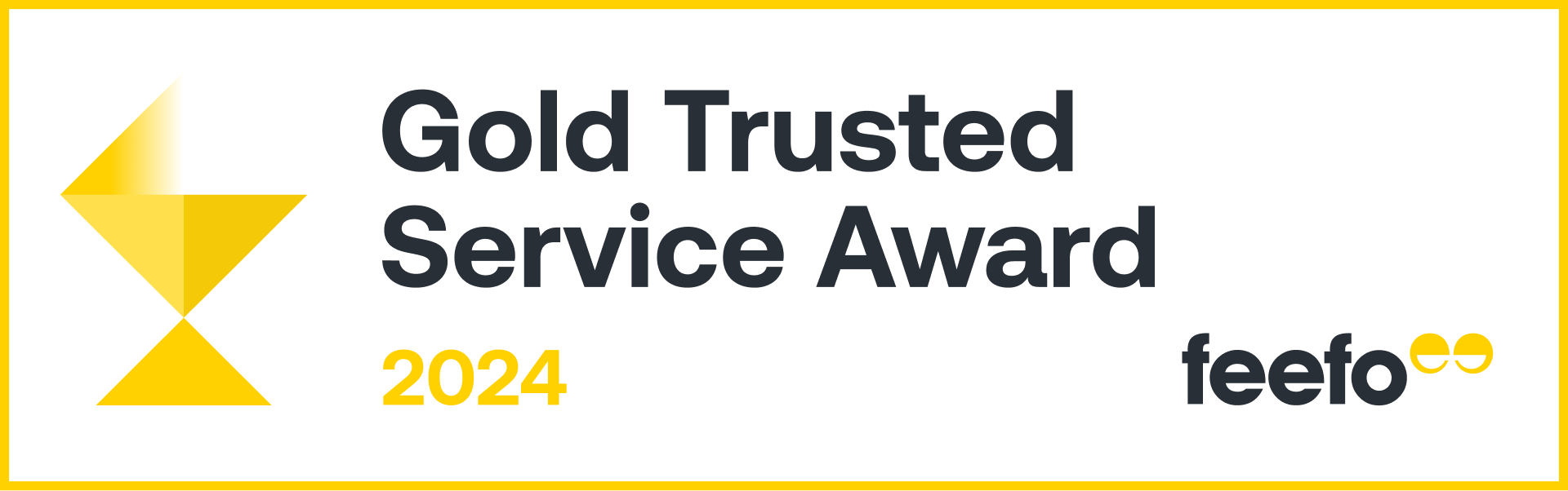 Feefo Platinum trusted service award