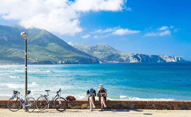 Cycle Aggius to Santa Teresa di Gallura cycle route in Italy