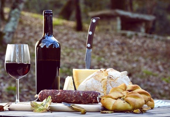 Food and wine on a Sardinia cycling holiday