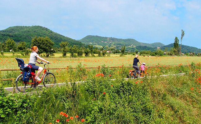 Family Cycling Holidays France: Family Cycling in Provence