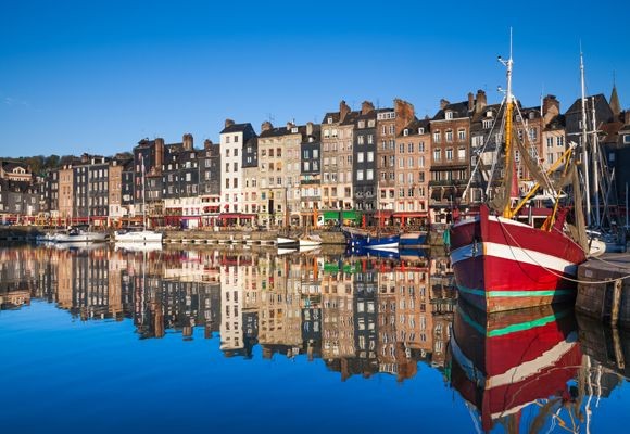 Honfleur on a Normandy cycling holiday
