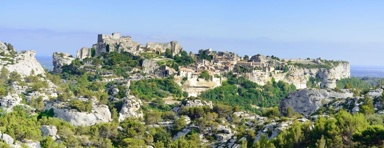 Hilltop villages in Provence