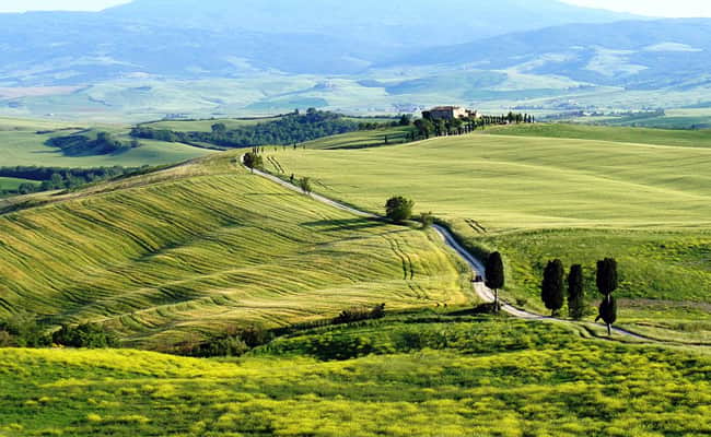 UNESCO World Heritage Sites in Tuscany: Val d'Orcia in Siena