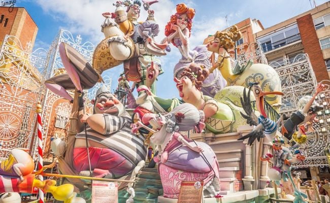 Las Fallas Festival in Valencia